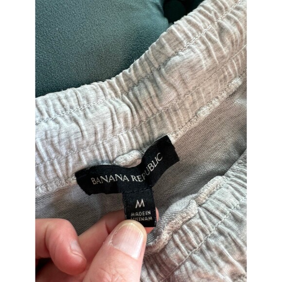 Banana Republic Cargo Jogger Track Pants Athletic Lounge Style Womens sz Medium - Picture 8 of 8